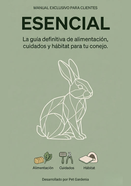 ESENCIAL: La guía definitiva de alimentación, cuidados y hábitat para tu conejo